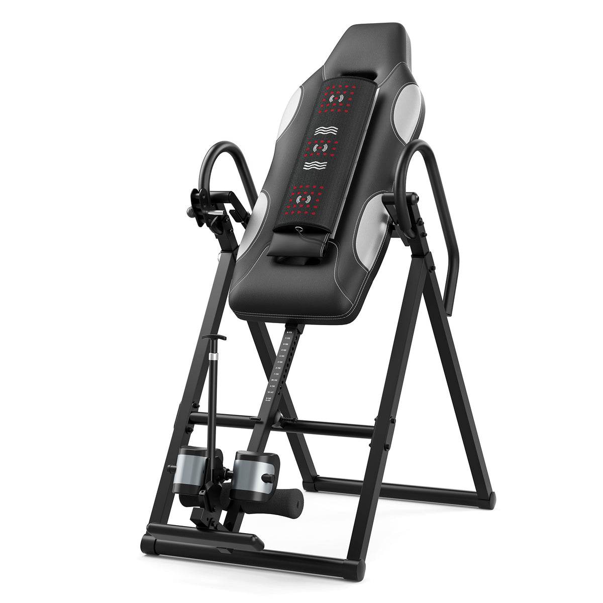 Heavy Duty Inversion Table, 300lb Capacity whit Back Heat and Massage